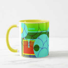 Abstrakte Formen Tasse