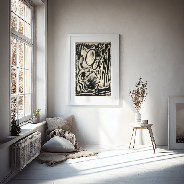 Abstrakte Formulare | Rudolf Bauer Poster (Von Creator hochgeladen)