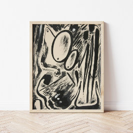 Abstrakte Formulare | Rudolf Bauer Poster