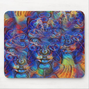 Abstrakte Fraktal Mousepad