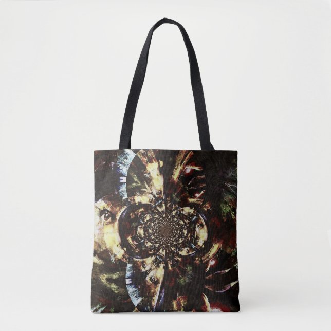 Abstrakte Fraktal Tasche (Vorderseite)