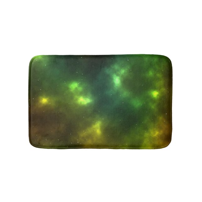 Abstrakte Galaxiekonstellationen Digitale Kunst: I Badematte (Vorderseite)