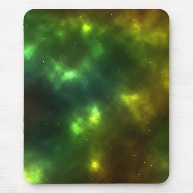 Abstrakte Galaxiekonstellationen Digitale Kunst: I Mousepad (Vorne)