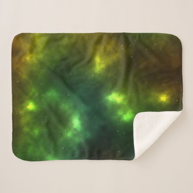 Abstrakte Galaxiekonstellationen Digitale Kunst: I Sherpadecke (Vorderseite (Horizontal))