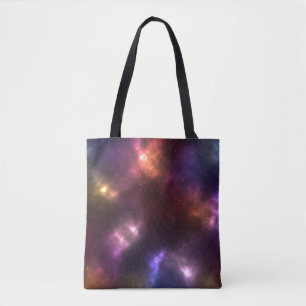 Abstrakte Galaxien-Konstellationen Digitale Kunst: Tasche