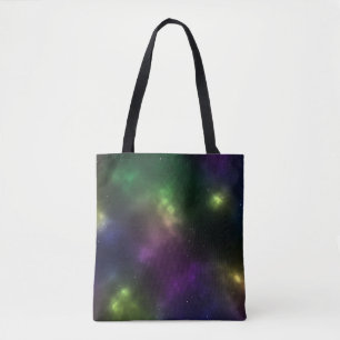 Abstrakte Galaxien-Konstellationen Digitale Kunst: Tasche