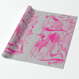 abstrakte Galaxis Geschenkpapier