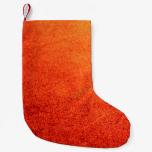 Abstrakte, gealterte, g kleiner weihnachtsstrumpf