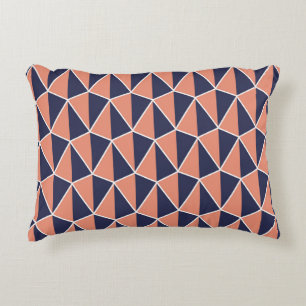 Abstrakte Geometrie: Art Deco Nahtlos Dekokissen