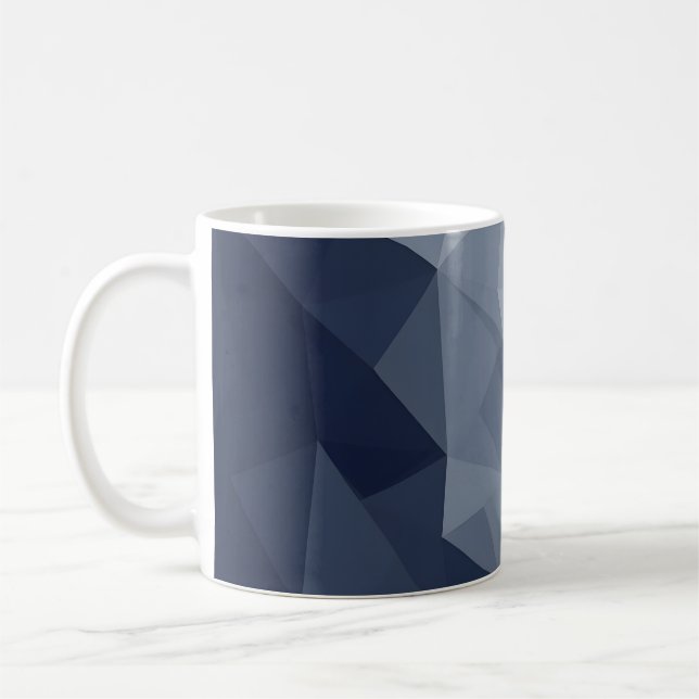 Abstrakte Geometrie Kaffeetasse (Links)