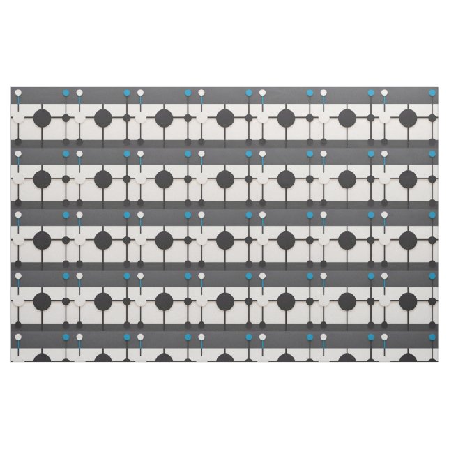 Abstrakte Geometrie Stoff (Fat Quarter (45,7 x 55,9 cm))