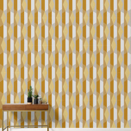 Abstrakte geometrische Art Silver Gold Grau Streif Tapete