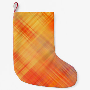 abstrakte geometrische Diagonallinien, blu Kleiner Weihnachtsstrumpf