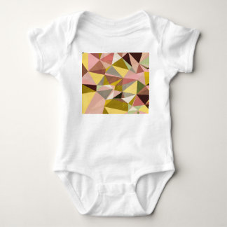 Abstrakte Geometrische Dreiecke. Baby Strampler