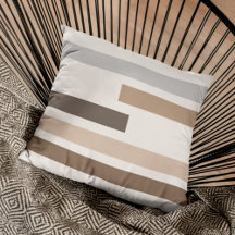 Abstrakte geometrische Erdtöne Streifen Kunstmuste