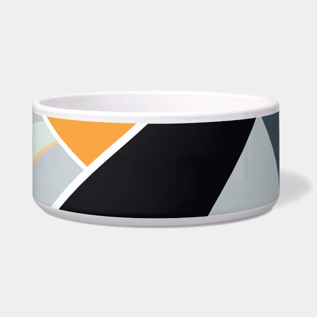Abstrakte geometrische Form 2 Napf (Vorderseite)