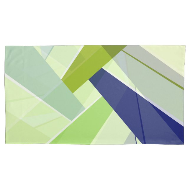 Abstrakte geometrische Form 4 Kissenbezug (Vorderseite)