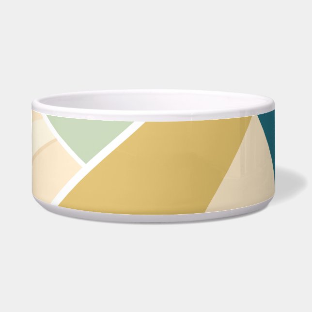 Abstrakte geometrische Form Napf (Vorderseite)