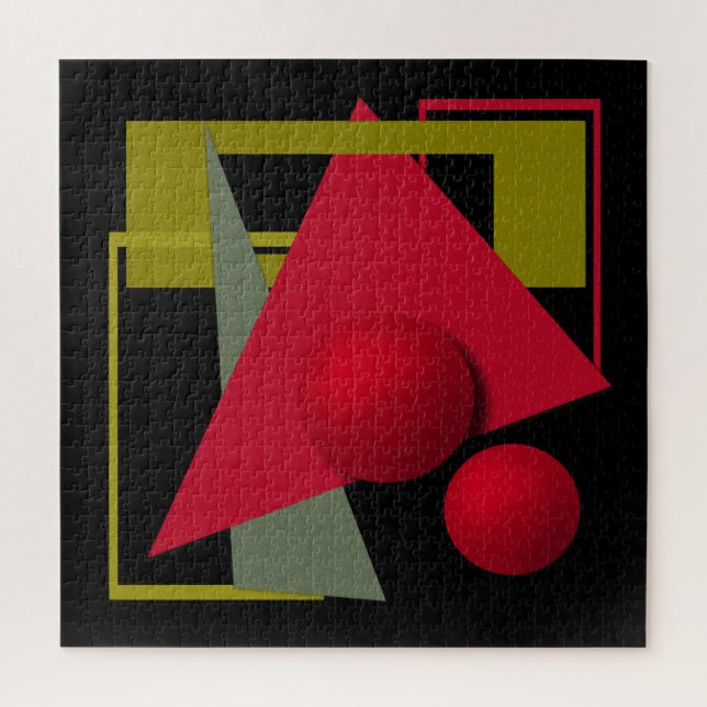 Abstrakte, geometrische Formen (Vertikal)
