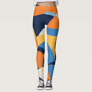 Abstrakte geometrische Formen Leggings