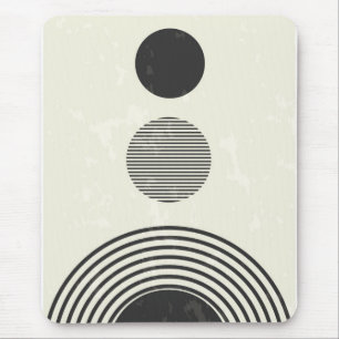 Abstrakte geometrische Formen Mousepad