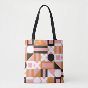 Abstrakte geometrische Formen nahtlos Tasche