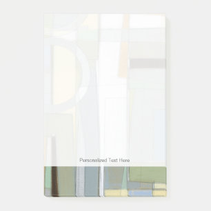 Abstrakte geometrische Formen Post-it Klebezettel