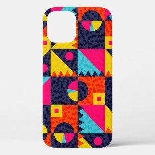Abstrakte geometrische Formen. Retro farbige Illus Case-Mate iPhone Hülle
