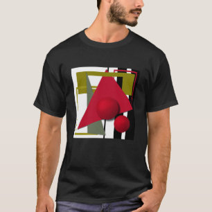 Abstrakte, geometrische Formen T-Shirt