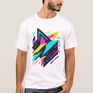 Abstrakte geometrische Formen T-Shirt