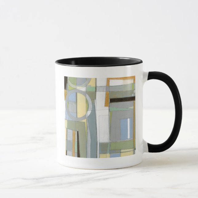 Abstrakte geometrische Formen Tasse (Rechts)
