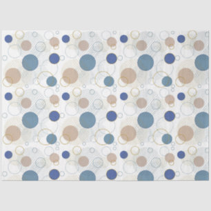 Abstrakte geometrische Formen Tissue-Wrap-Papier Seidenpapier