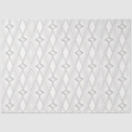 Abstrakte, geometrische Geometrie des weißen Diama Seidenpapier