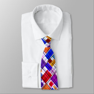 Abstrakte, geometrische, graue Patchwork, grau, fo Krawatte