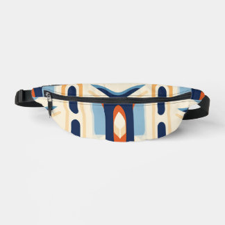 Abstrakte geometrische Kunst des mittleren Jahrhun Bauchtasche