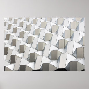 Abstrakte geometrische Kunstwerke Poster