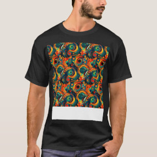 Abstrakte geometrische Linien nahtlos Muster G T-Shirt