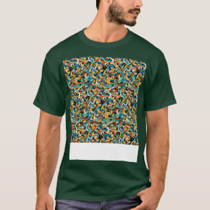 Abstrakte geometrische Linien nahtlos Muster G T-Shirt