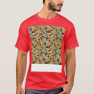Abstrakte geometrische Linien nahtlos Muster G T-Shirt