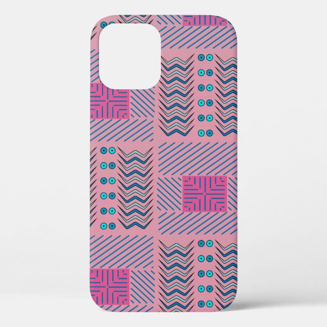 Abstrakte geometrische Linien und Formen | Case-Mate iPhone Hülle (Rückseite)
