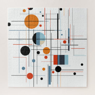 Abstrakte geometrische moderne minimalistische Lin