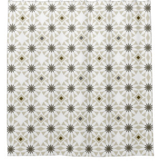 Abstrakte geometrische Muster Duschvorhang