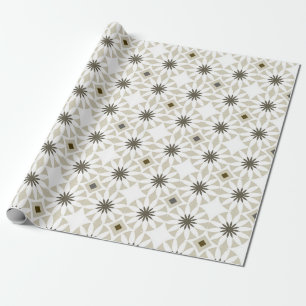Abstrakte geometrische Muster Geschenkpapier