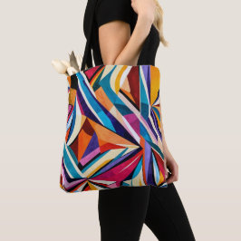 Abstrakte geometrische Oberflächengestaltung 1223 Tasche