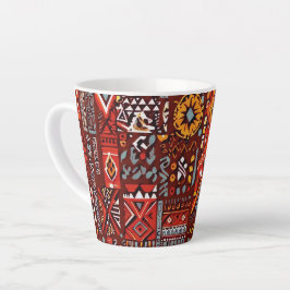 Abstrakte geometrische Oberflächengrafiken 1224- L Milchtasse