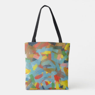 Abstrakte geometrische Rechtecke, Malerei der Mode Tasche