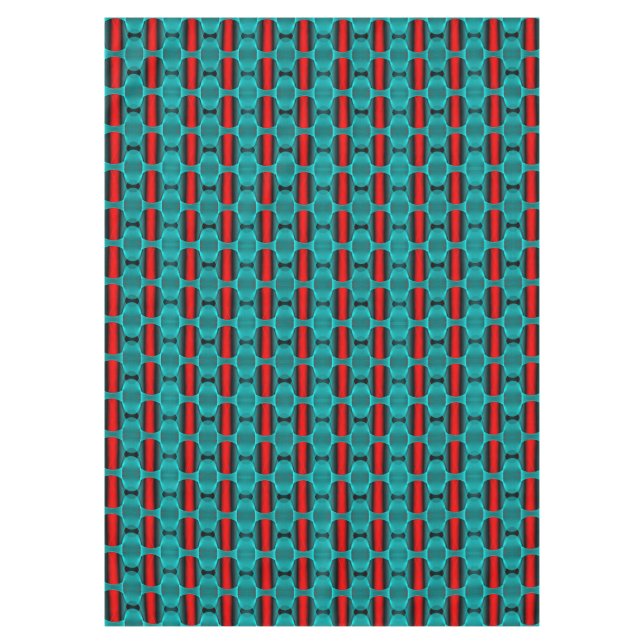Abstrakte geometrische Textur Tischdecke (Vorderseite)
