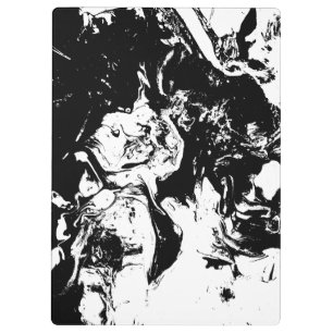 Abstrakte Gesichter Kunst Klemmbrett