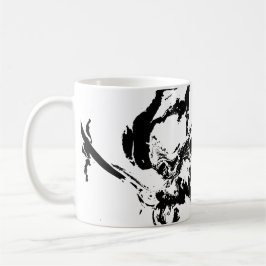 Abstrakte Gesichter Tasse der Kunst