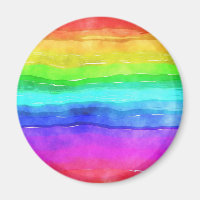 Abstrakte gestrichene Streifen Regenbogen